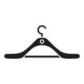 Craft clothes hanger icon simple vector. Tailor equipment