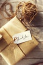 Craft Design Simplify Wrapping Gift Concept