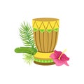 Craft Drum Hawaiian Vacation Classic Symbol