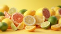 a citrus symphony, where the zesty flavors of lemons, limes, and grapefruits come to life in a