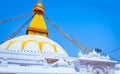 Temple kathmandu nepal travel Royalty Free Stock Photo