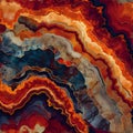 organic pattern that captures the intricate textures of a geode\'s crystalline formations. AI Generated