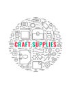 Craft supplies concept 1