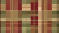 Heritage Hues: Classic Plaid Tapestry. AI generate