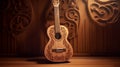 crafted classical guitar