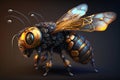 craftedFluttering Wonder: A Stunning Bumblebee in Unreal Engine 5 Detail