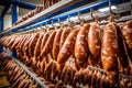 Crafting delicious sausages: factory production