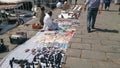 Crafts in breakwater on the banks of the Nile River