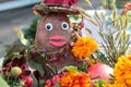 Crafts made from potatoes and natural materials - potatoes in the image of