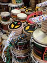 Crafts and souvenirs inside the traditional Mercado Modelo