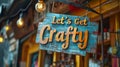 Crafty Sign - AI Generated