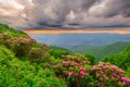 The Craggies in the Blue Ridge Mountains Royalty Free Stock Photo