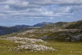 The craggy Interior of the northern part of the Isle of Lewis in the Hebrides,