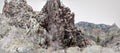 Craggy Outcrops Slate Canyon Pano
