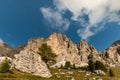 Craggy peaks in Dolomites