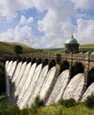 Craig Goch Dam. Elan Valley - Wales Royalty Free Stock Photo