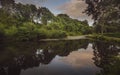 Craig y Nos Country park lake