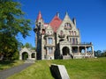 Craigdarroch Castle in Rockland Area on a Beautiful Summer Evening, Victoria, British Columbia, Canada