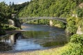 Craigellachie Telford Bridge in Speyside, Scotland Royalty Free Stock Photo