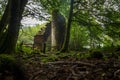 Craigend Castle - main house ruins in Mugdock Country Park, Milngavie, Mugdock, Glassgow