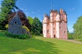 Craigievar Castle in Aberdeenshire - Scotland Royalty Free Stock Photo