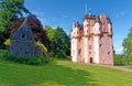 Craigievar Castle in Aberdeenshire - Scotland Royalty Free Stock Photo