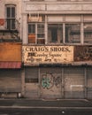 Craigs Shoes sign, Tribeca, Manhattan, New York City