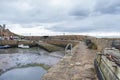 Crail harbour on the east coast of Scotland Royalty Free Stock Photo