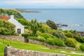 Scenic sight in Crail, small fishermen village in Fife, Scotland.