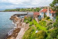 Scenic sight in Crail, small fishermen village in Fife, Scotland.