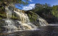 Crammel Linn Waterfall in Northumberland