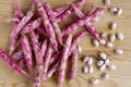 Cranberry Beans Royalty Free Stock Photo