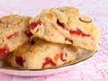 Cranberry & Cherry Scones Royalty Free Stock Photo