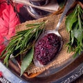 Cranberry chutney with red beet Royalty Free Stock Photo