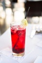 Cranberry cocktail