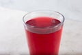 Cranberry Juice Glass