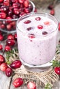 Cranberry Milkshake