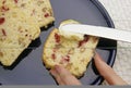 Cranberry nut bread Royalty Free Stock Photo