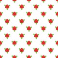 Cranberry pattern, cartoon style