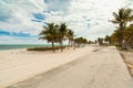 Crandon Park Beach Royalty Free Stock Photo