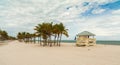Crandon Park Beach Royalty Free Stock Photo