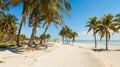 Crandon Park Beach Royalty Free Stock Photo