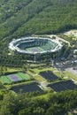Crandon Park Tennis Center Royalty Free Stock Photo