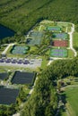 Crandon Park Tennis Center Royalty Free Stock Photo