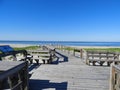 Crane Beach boardwalk Ipswich Massachusetts