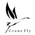 crane bird logo design vector Royalty Free Stock Photo
