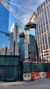 Crane, Building Site, Midtown, Manhattan, NYC, NY, USA