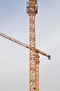 Crane on the construction of a new skyscraper