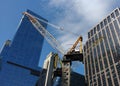 Crane, Construction Site, Manhattan, NYC, NY, USA