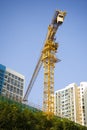 Crane Construction Site